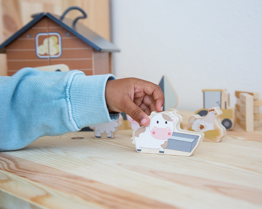 Tryco Inklapbare Houten Boerderij