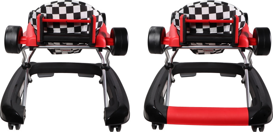 Tryco F1 Racer Red 2-in-1 Loopstoel en Loopwagen