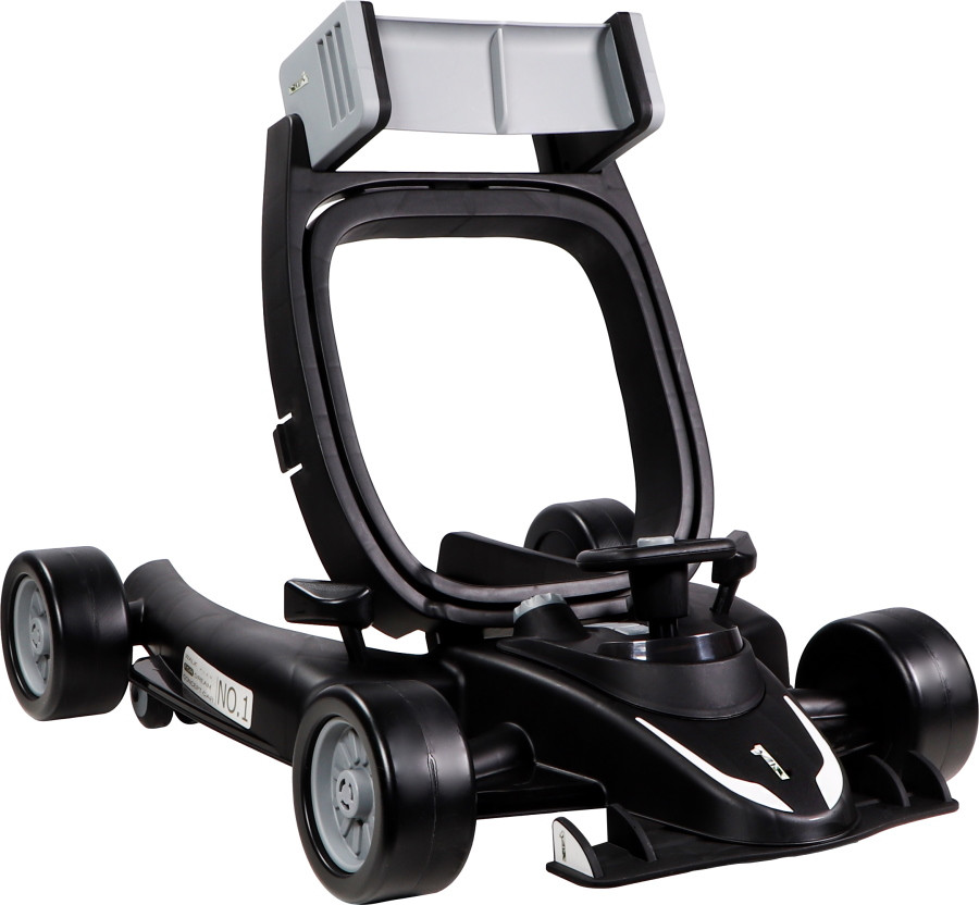 Tryco F1 Racer Black 2-in-1 Loopstoel en Loopwagen