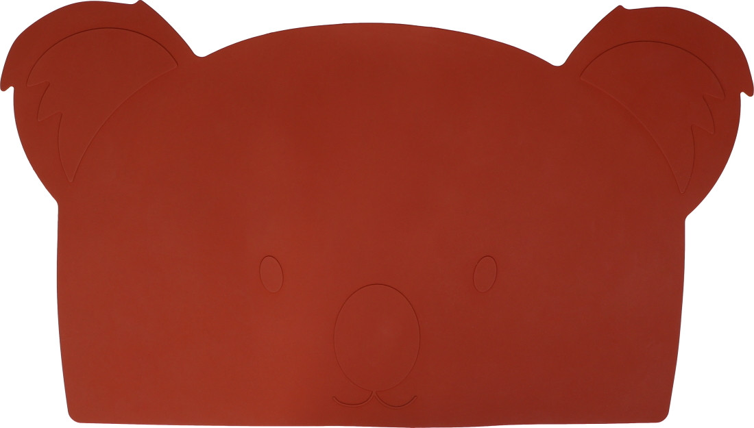 Tryco Koala Dark Rust Siliconen Placemat