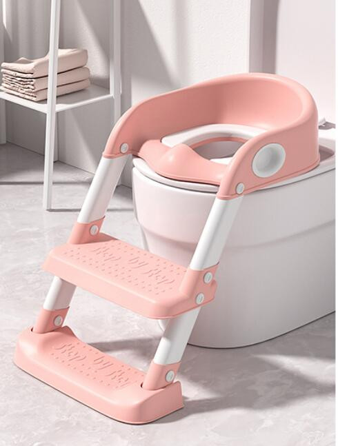 Tryco Pink Toilettrainer met Trapje