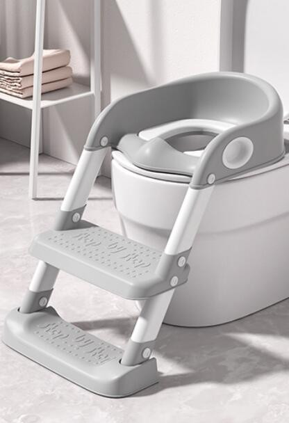 Tryco Grey Toilettrainer met Trapje
