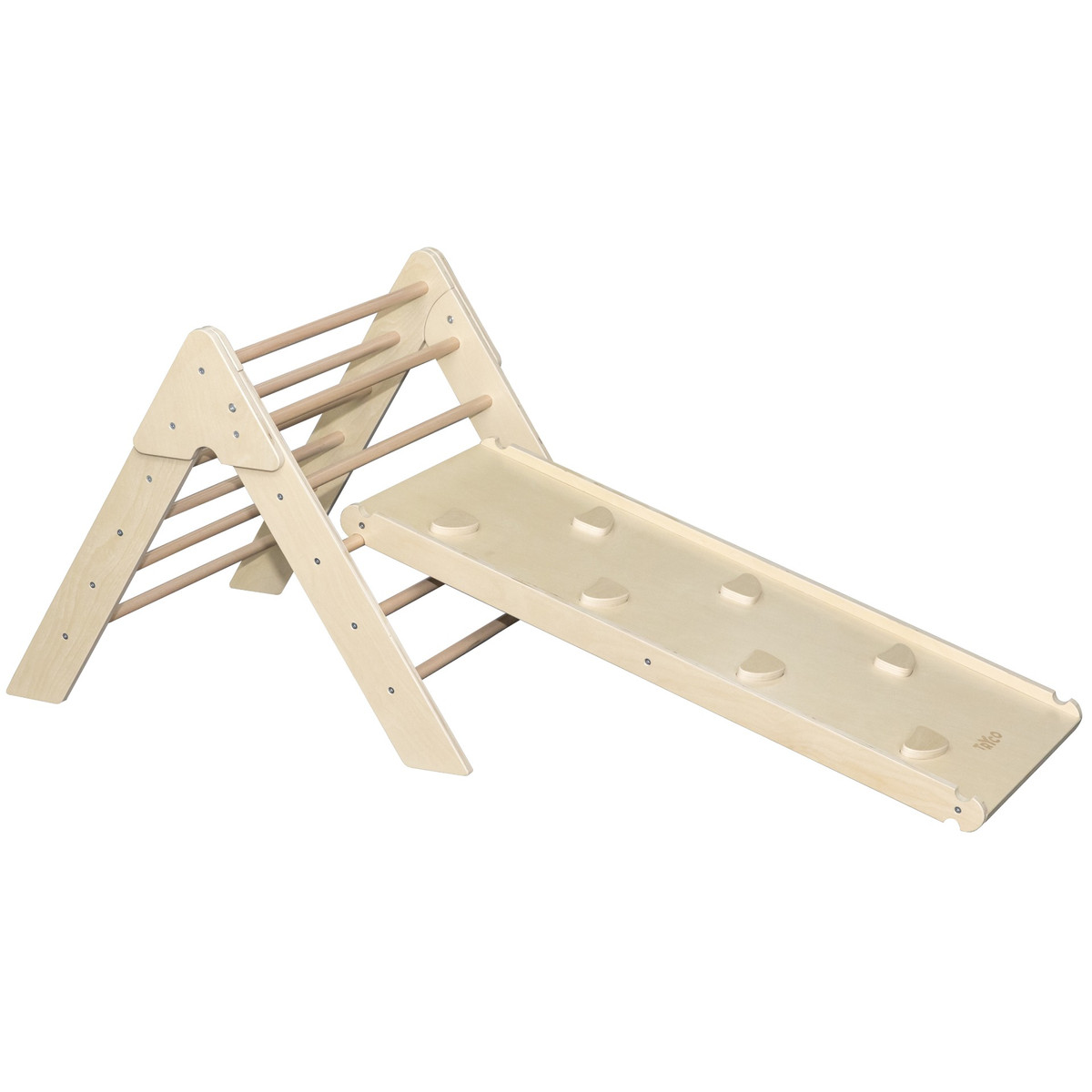 Tryco Houten Klimrek met Glijbaan