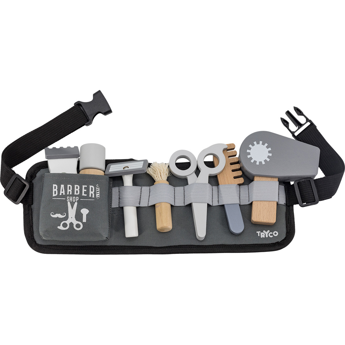 Tryco Houten Barber Kappersset