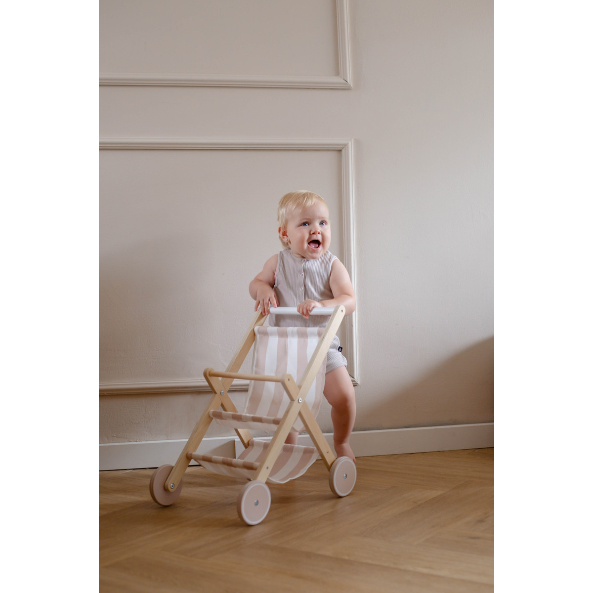 Tryco Houten Poppenwagen