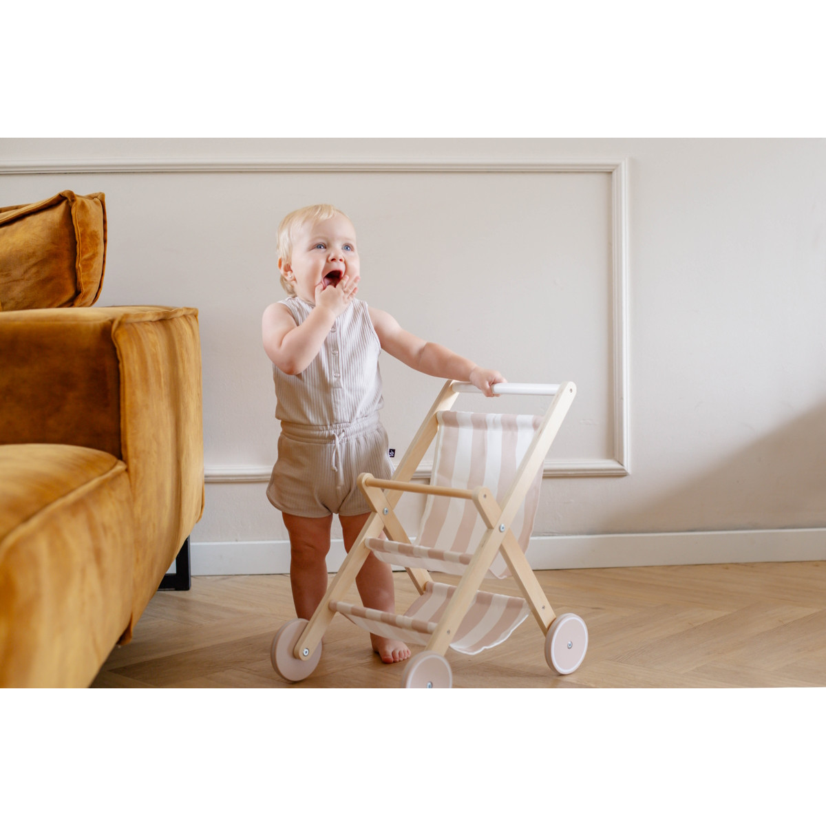 Tryco Houten Poppenwagen