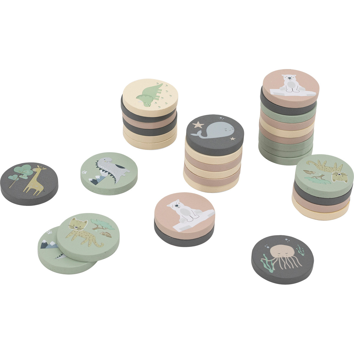 Tryco Houten Jungle Memory spel