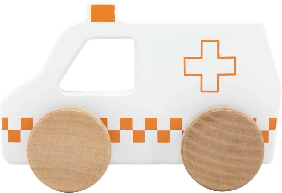 Tryco Houten Ambulance Speelgoed Auto