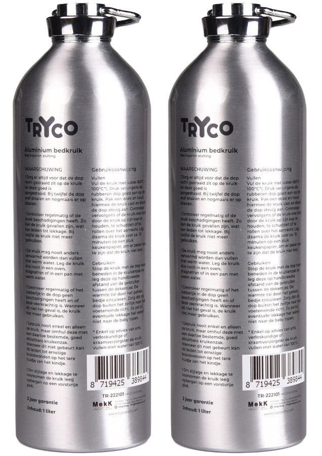 Tryco Aluminium Kruik 2-Pack