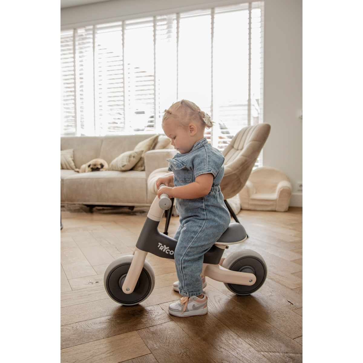 Tryco Bobbie Grey Loopfiets