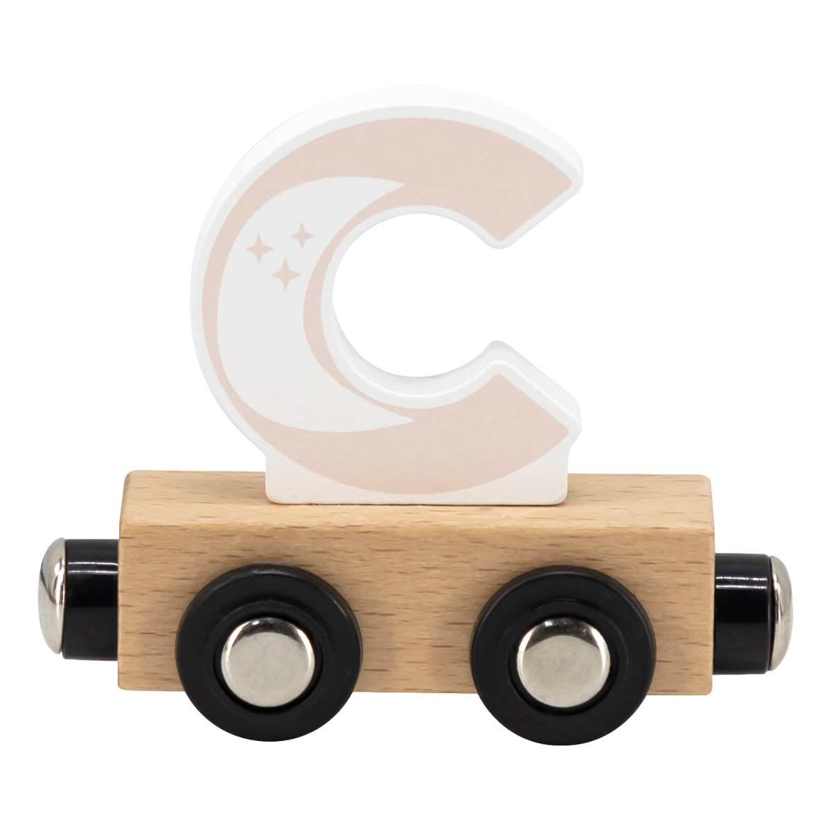 Tryco Houten Gekleurde Lettertrein - Letter C