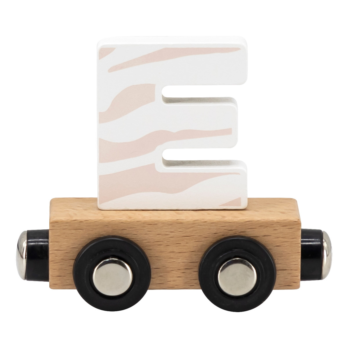Tryco Houten Gekleurde Lettertrein - Letter E