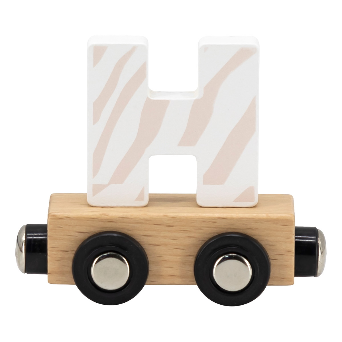 Tryco Houten Gekleurde Lettertrein - Letter H