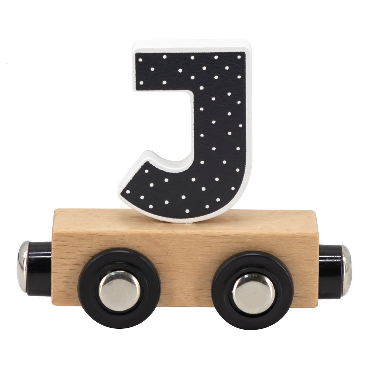 Tryco Houten Gekleurde Lettertrein - Letter J