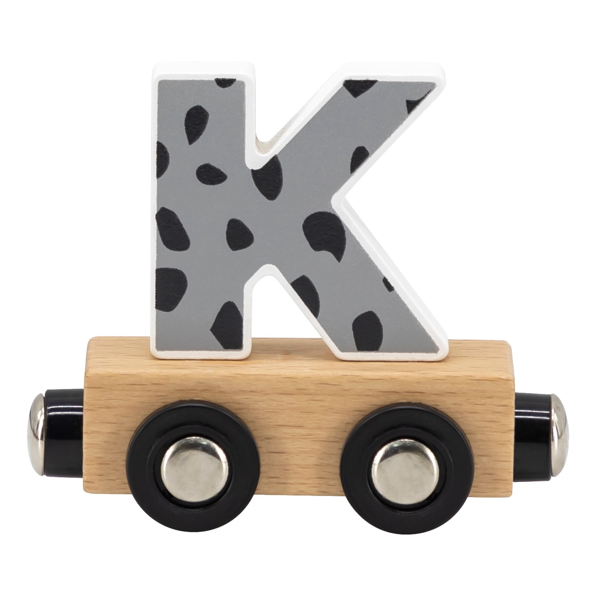 Tryco Houten Gekleurde Lettertrein - Letter K