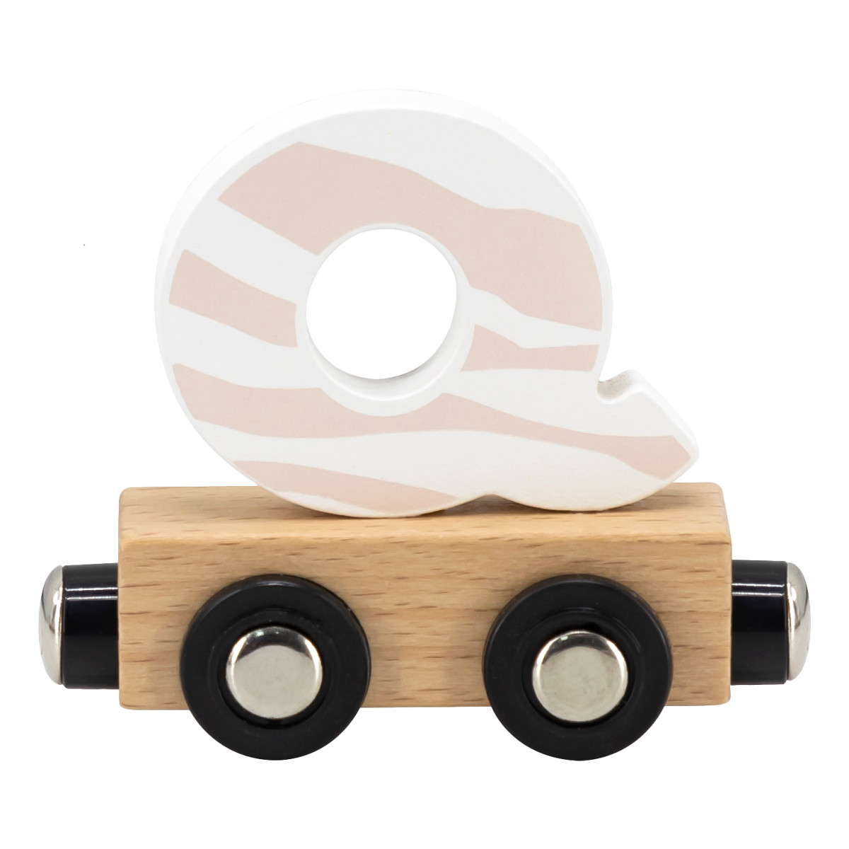 Tryco Houten Gekleurde Lettertrein - Letter Q