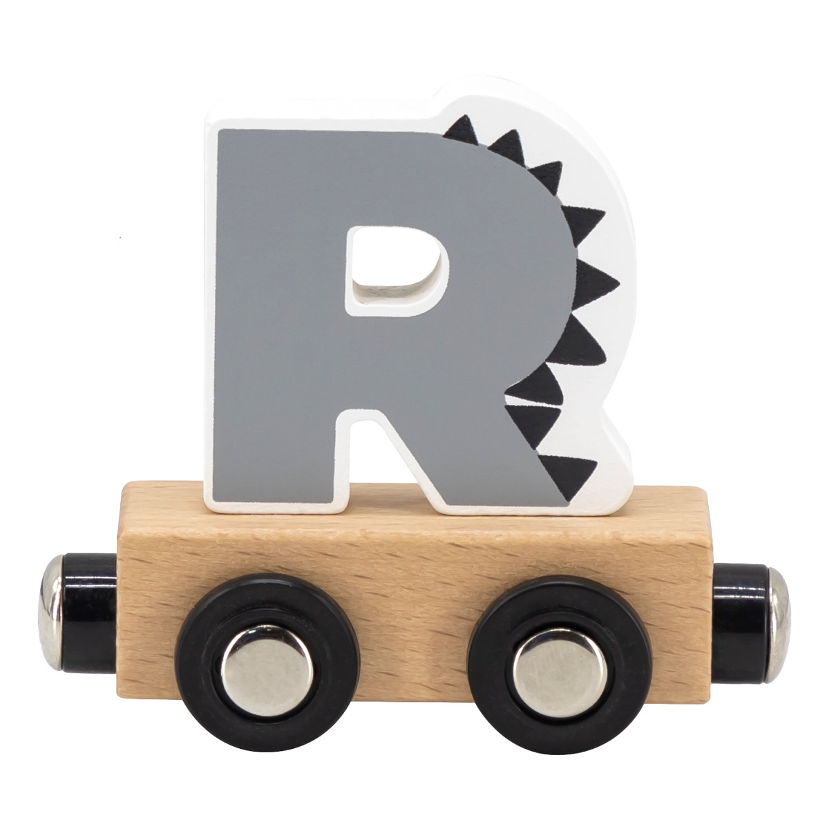 Tryco Houten Gekleurde Lettertrein - Letter R