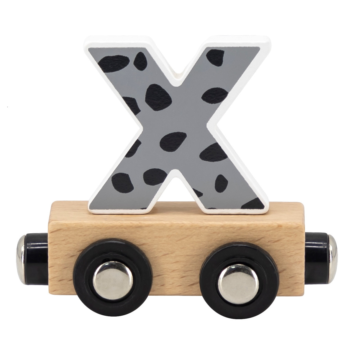 Tryco Houten Gekleurde Lettertrein - Letter X