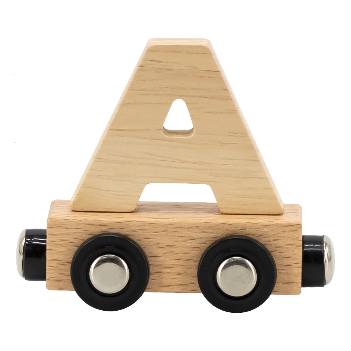 Tryco Houten Naturel Lettertrein - Letter A
