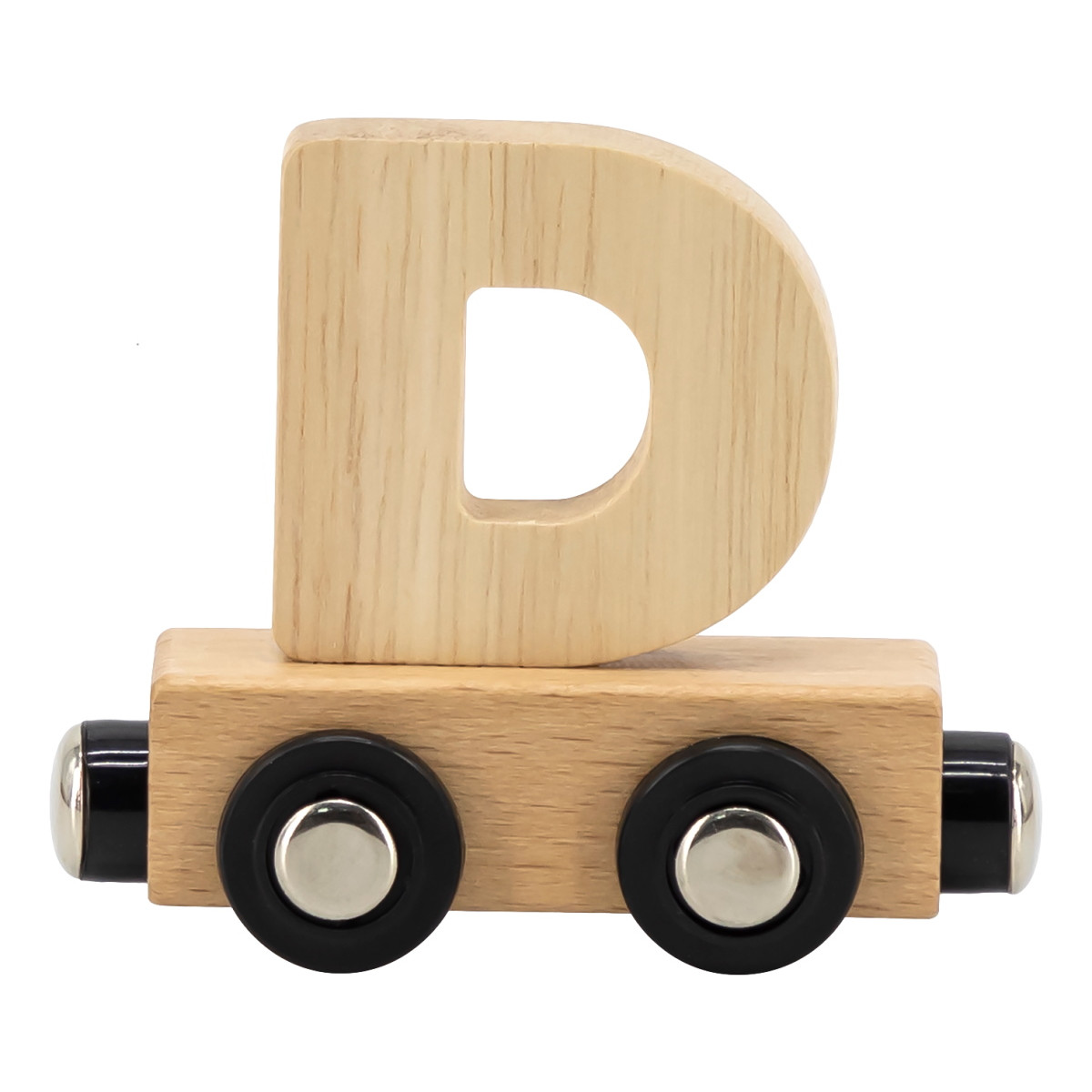 Tryco Houten Naturel Lettertrein - Letter D
