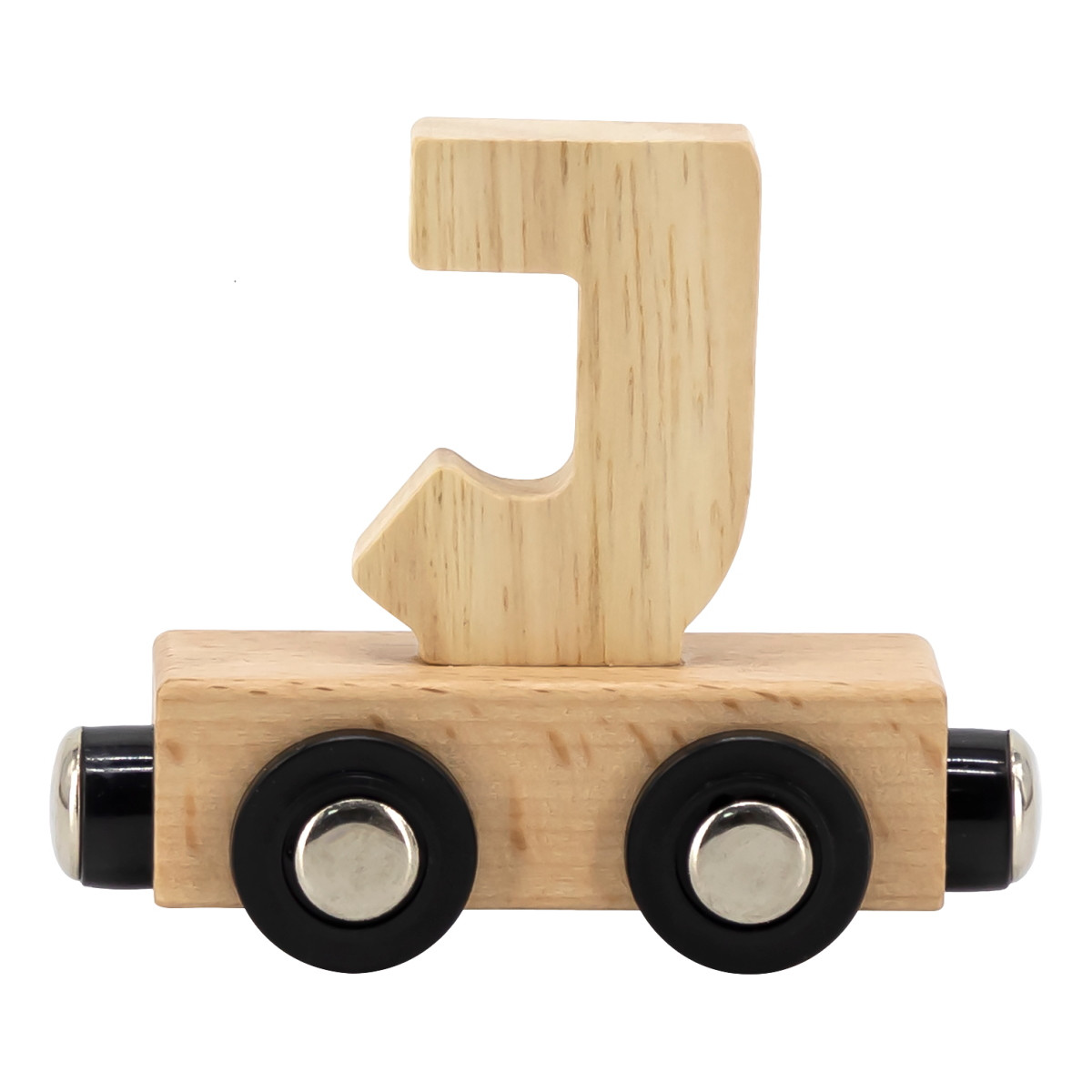 Tryco Houten Naturel Lettertrein - Letter J