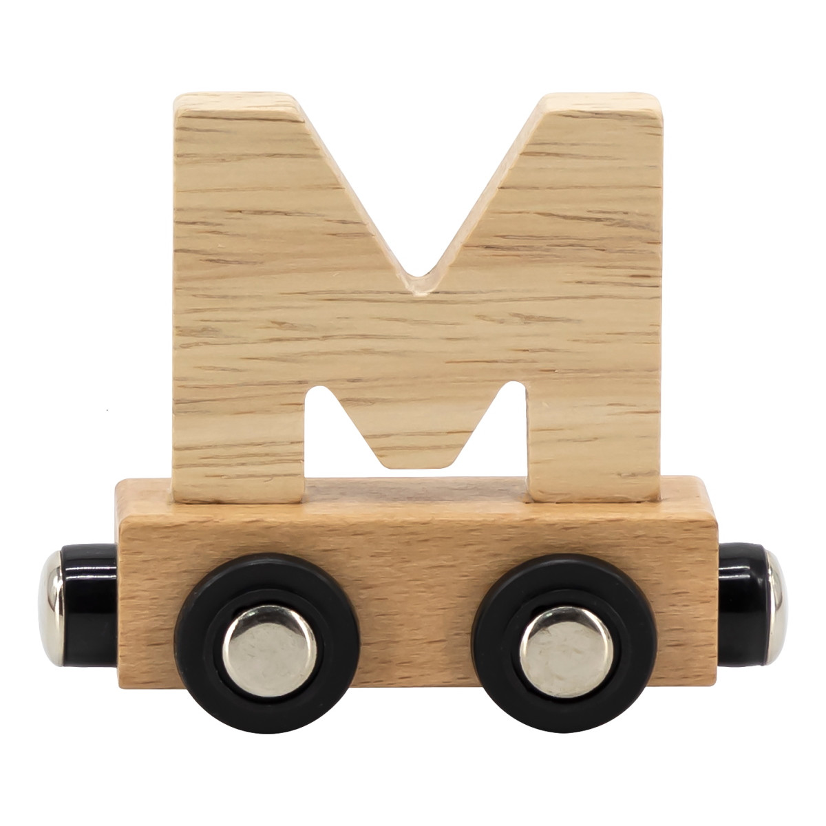 Tryco Houten Naturel Lettertrein - Letter M