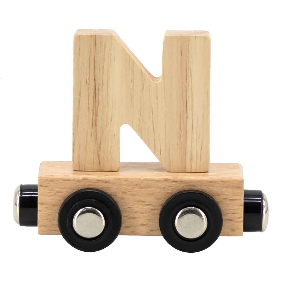 Tryco Houten Naturel Lettertrein - Letter N