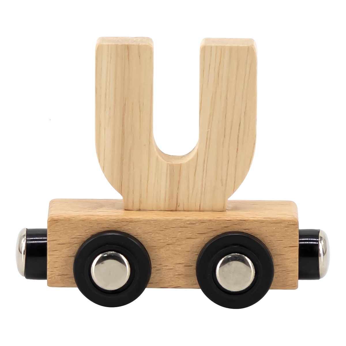 Tryco Houten Naturel Lettertrein - Letter U