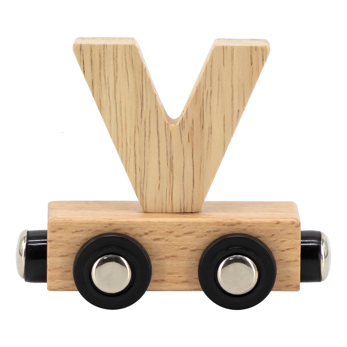 Tryco Houten Naturel Lettertrein - Letter V