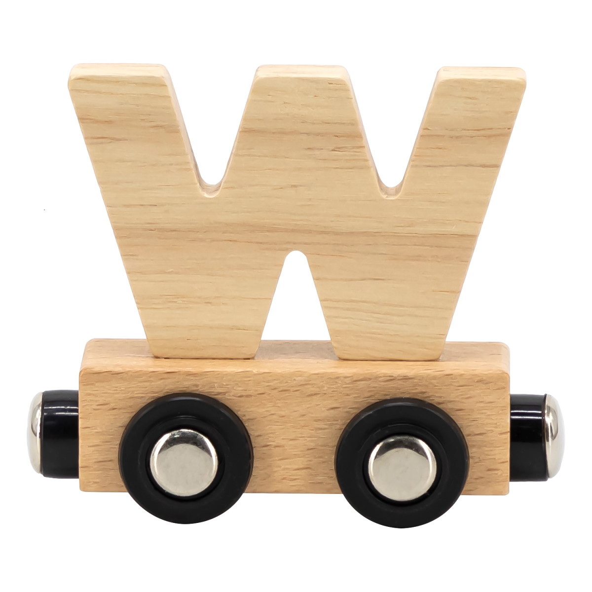 Tryco Houten Naturel Lettertrein - Letter W