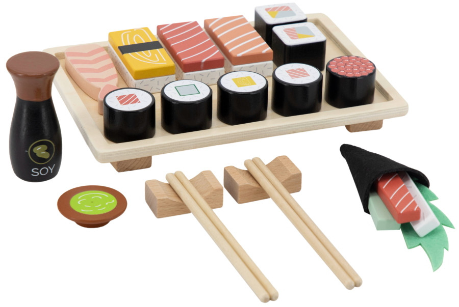 Tryco Houten Sushi Set