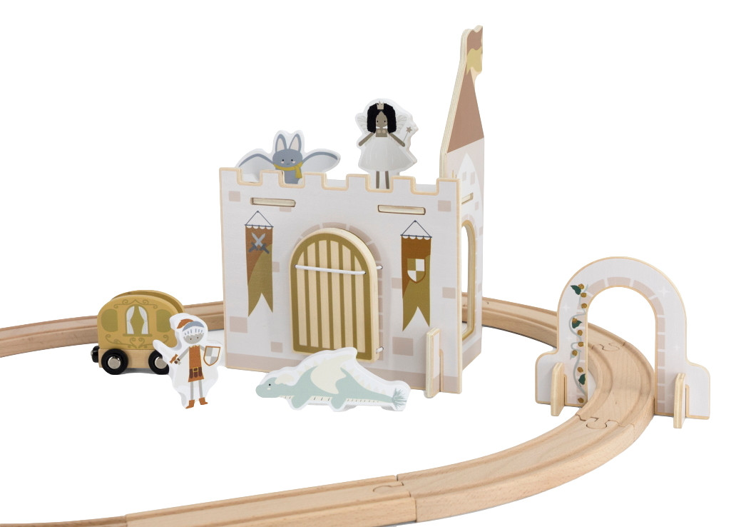 Tryco Houten Treinbaanset - Uitbreidingsset Fantasie