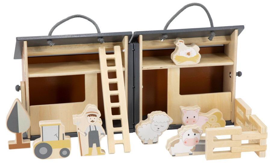 Tryco Inklapbare Houten Boerderij