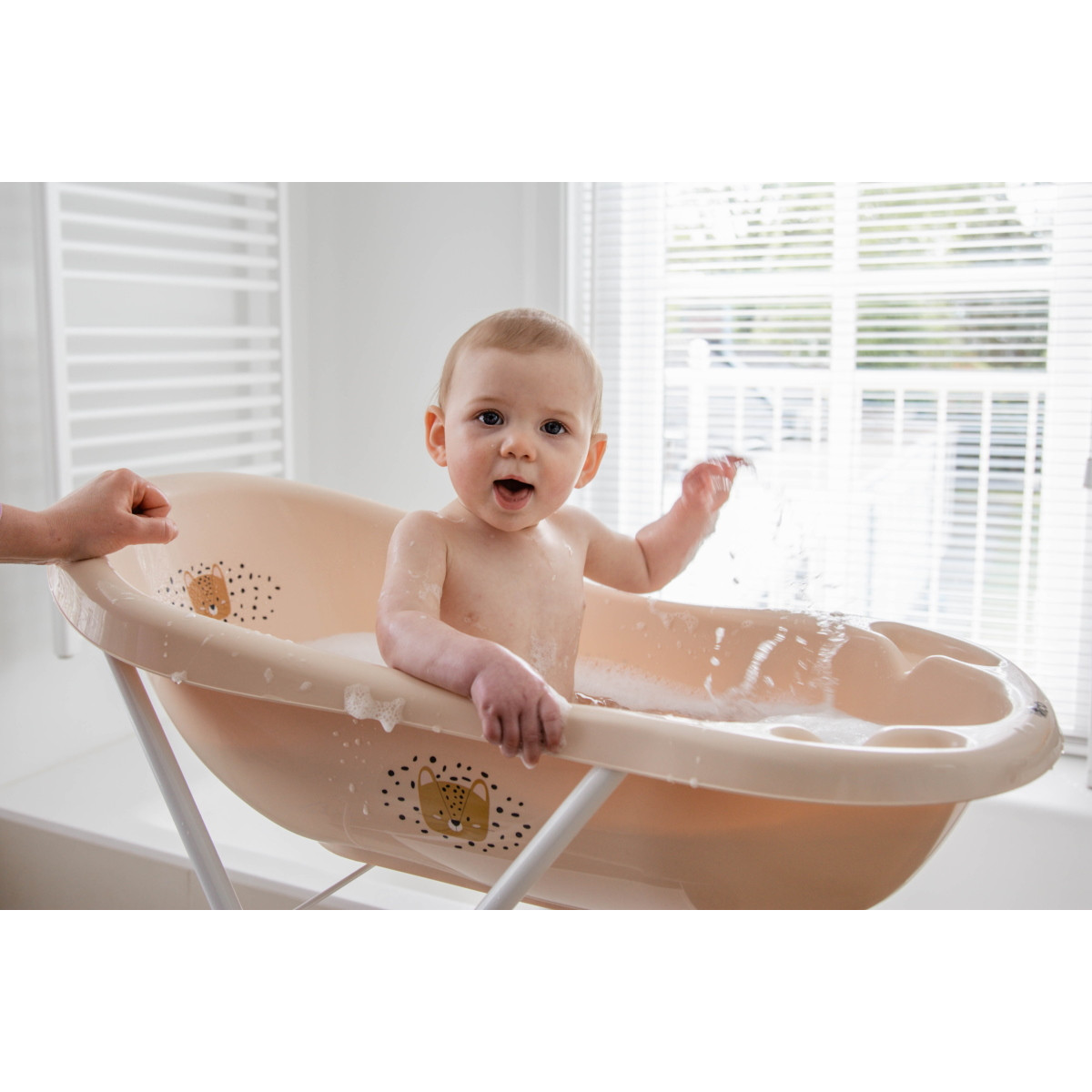 Tryco Swan Ivy Pink Anti-Slip Badje
