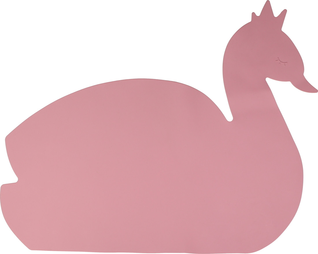 Tryco Swan Dusty Rose Siliconen Placemat