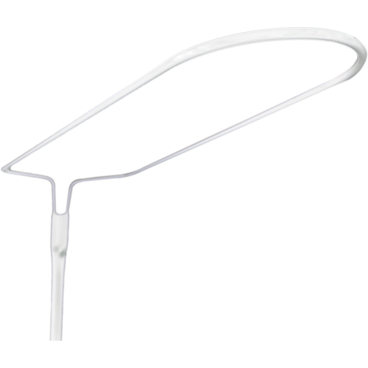 Tryco Wit Ovaal Sluierstandaard Met Voet