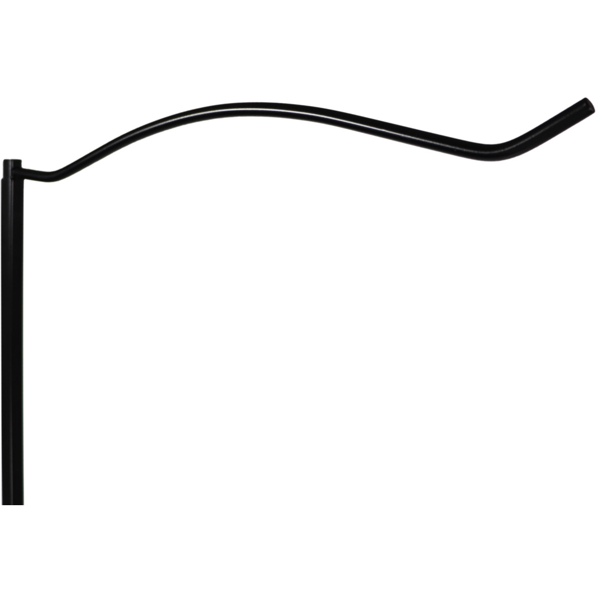 Tryco Zwart Piekstok voor Klamboe met Voet