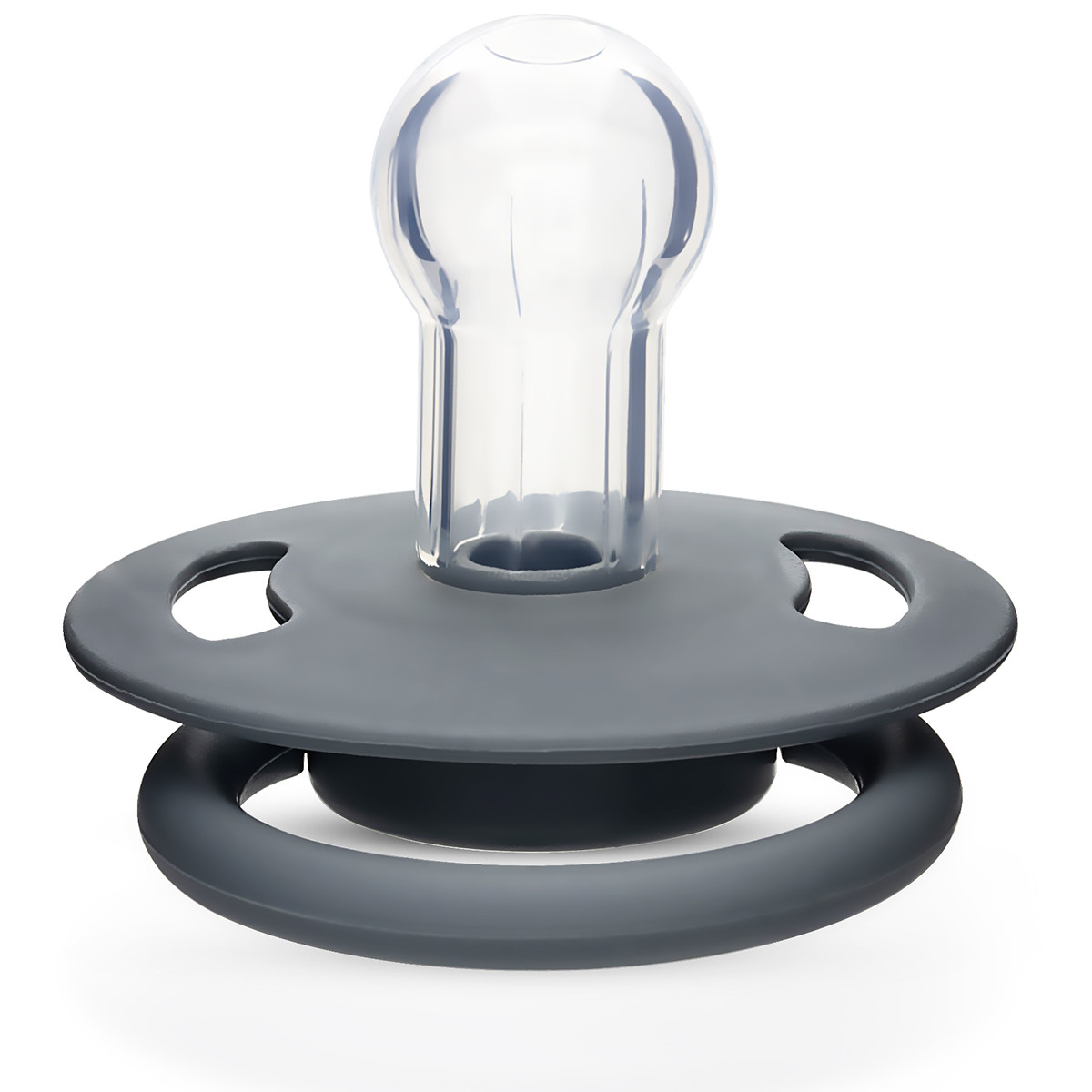 Weebaby Cool Grijsblauw No.3 18+ mnd Ronde Siliconen Fopspeen