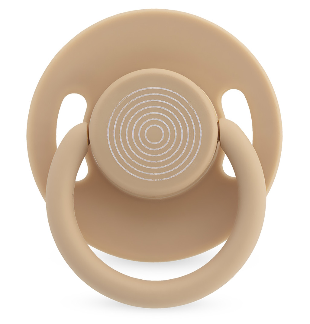 Weebaby Cool Oat No.2 6-18 mnd Ronde Siliconen Fopspeen