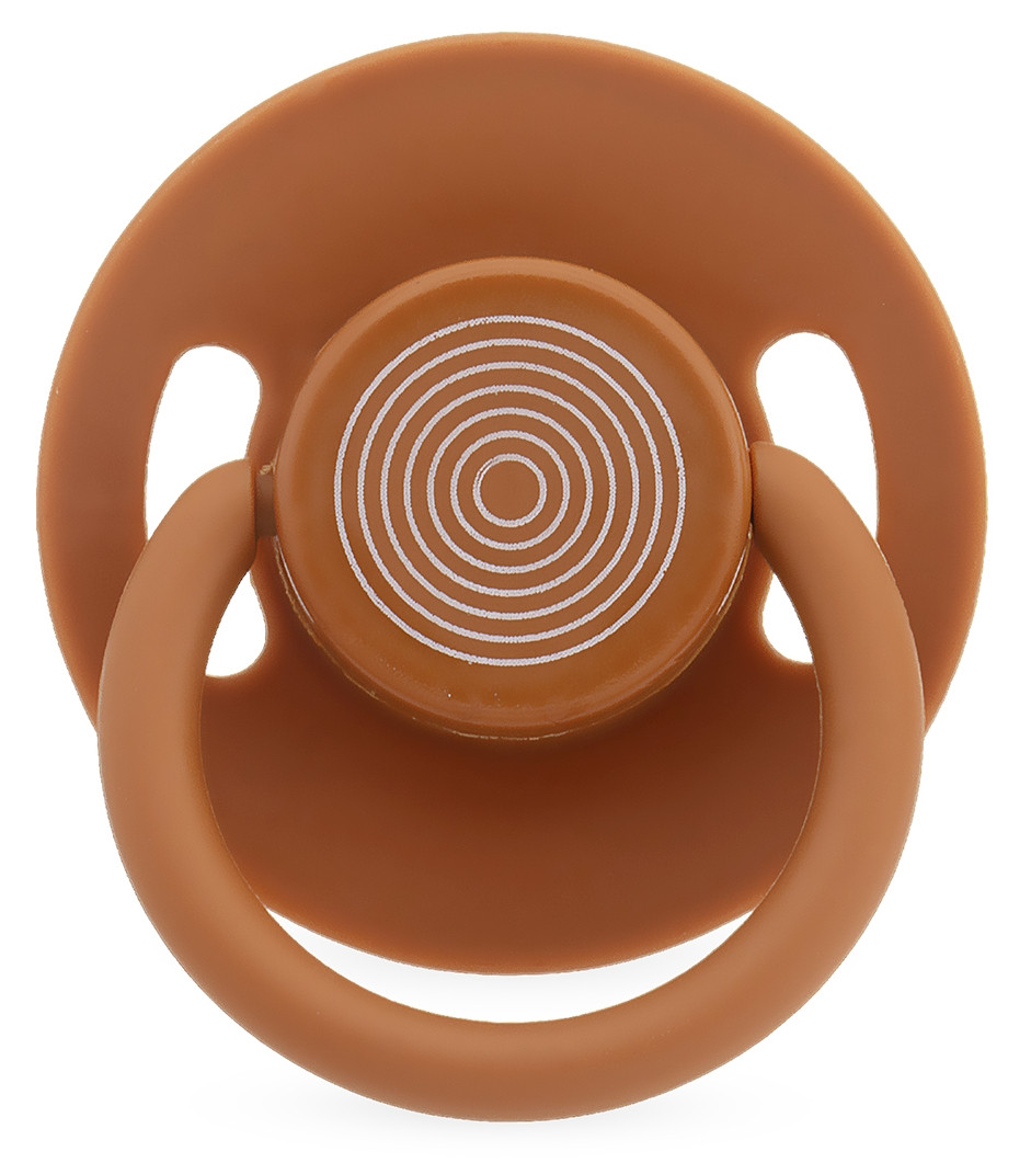 Weebaby Cool Terra No.2 6-18 mnd Ronde Siliconen Fopspeen