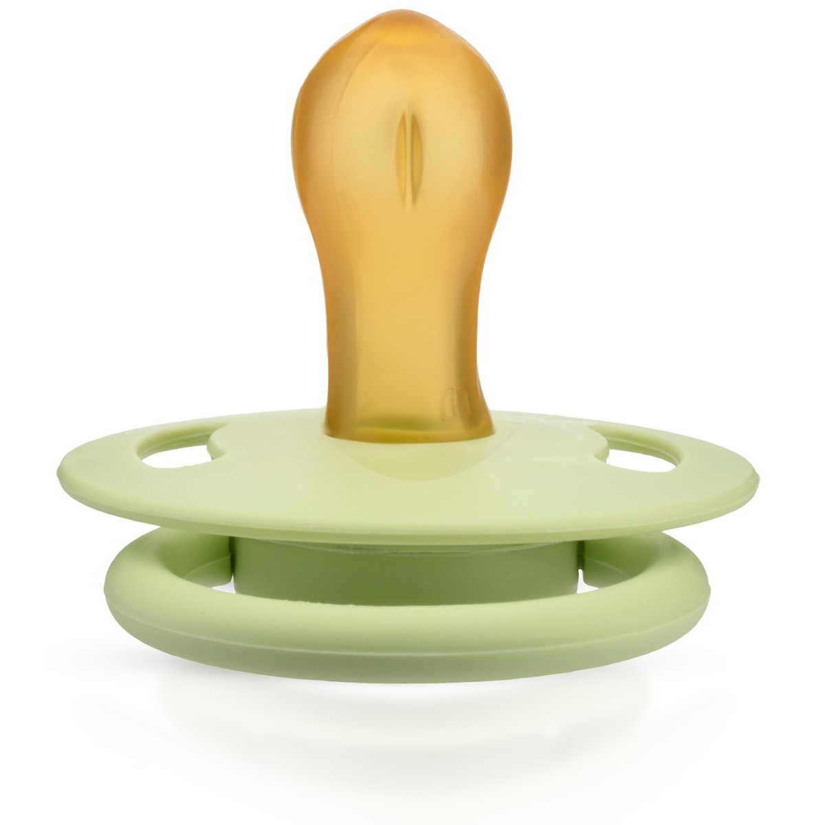 Weebaby Groen No.1 0-6 mnd Ronde Latex Fopspeen