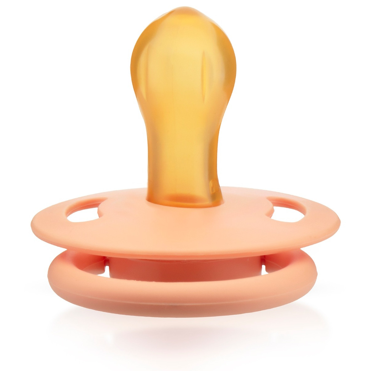 Weebaby Perzik No.1 0-6 mnd Ronde Latex Fopspeen