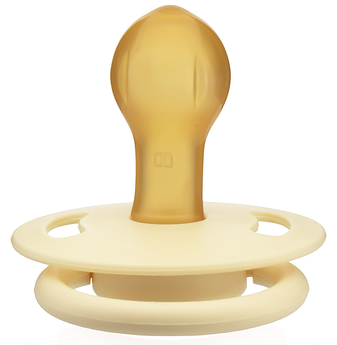 Weebaby Vanille No.2 6-18 mnd Ronde Latex Fopspeen