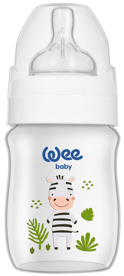 Weebaby Zebra 150ml Anti-Koliek Brede Hals Fles
