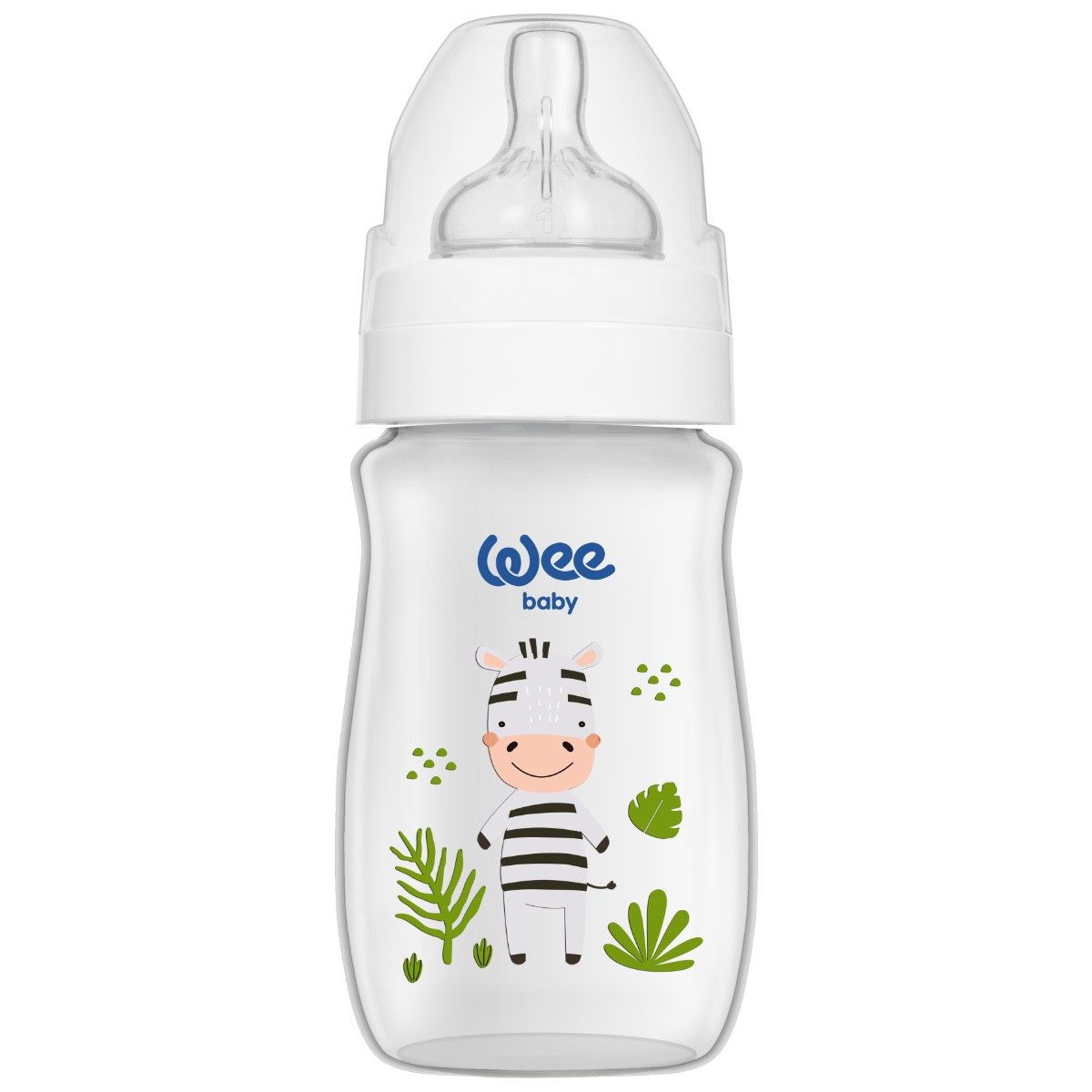 Weebaby Zebra 250ml Anti-Koliek Brede Hals Fles