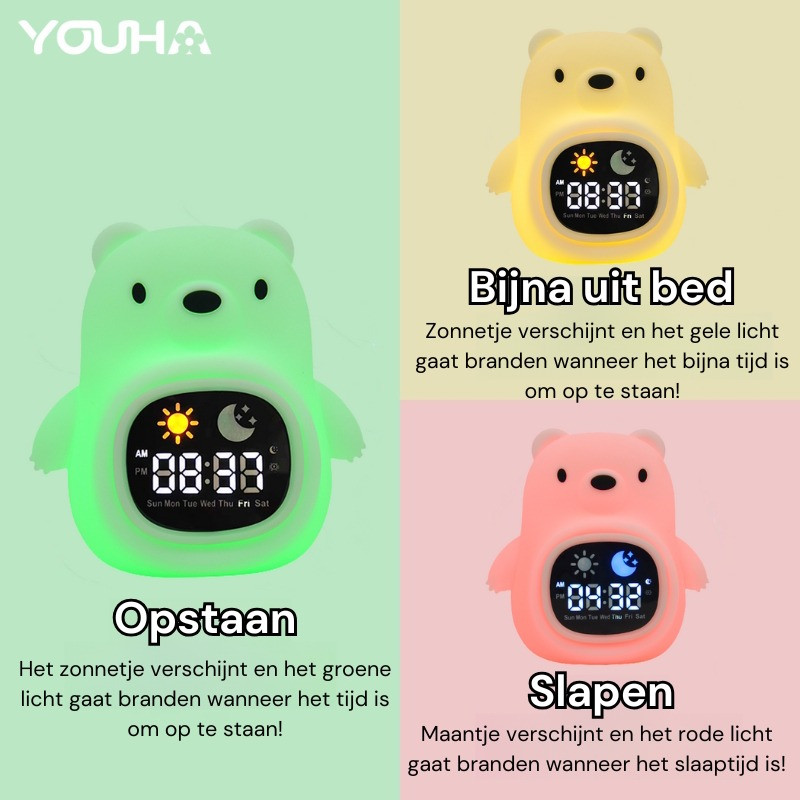 Youha Beertje Slaaptrainer en Kinderwekker