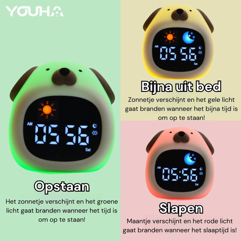 Youha Hondje Slaaptrainer en Kinderwekker