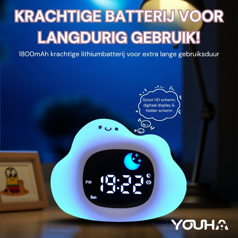 Youha Wolkje Slaaptrainer en Kinderwekker