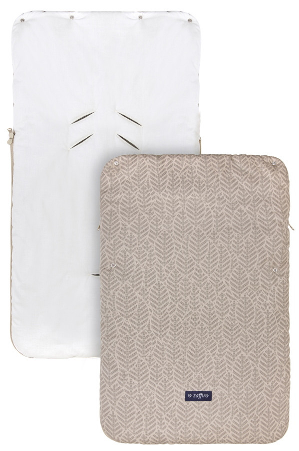 Zaffiro Beige Leaves Basic 5-in-1 Voetenzak