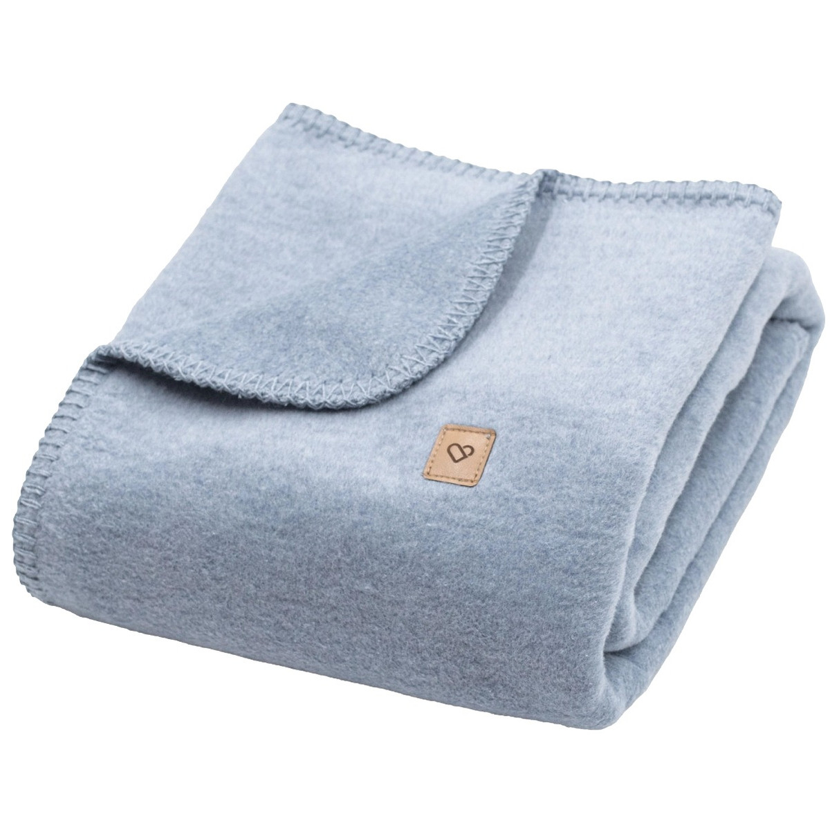 Zaffiro Blauw Cotton 75 x 100 cm Wiegdeken